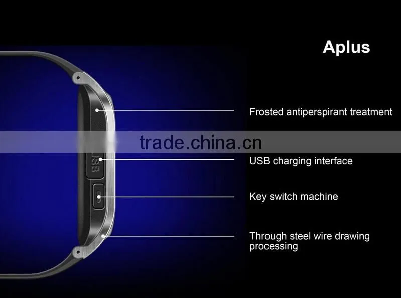 Gv18 andriod watch CPU 533MHZ bluetooth Water proof smart watch