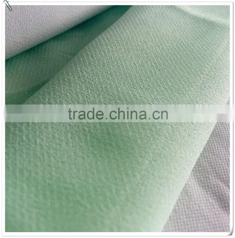 China wholesale hot product 75D*75D 100%Polyester Korea fabric Chiffon for lady's fashion dress /shirt/ blouse (#P-015)