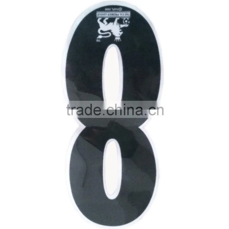 factory direct jersey numbers and letters flock heat transfer paper custom iron on heat transfer