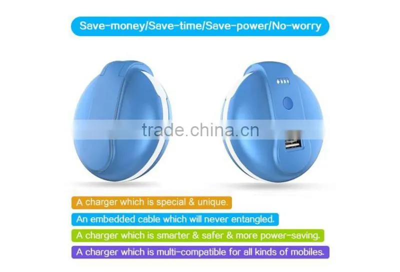 NEW!!cute Mr charger power bank 2600mAh back up charger battery can use to gift