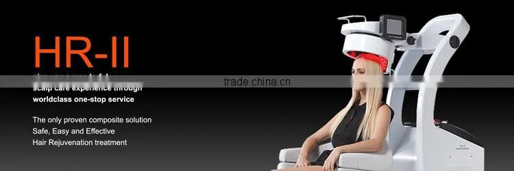Professional/Newest PDT/EMS/Oxygen Jet Hair Rejunvenation System For Hair Regrowth and Anti-Hair Loss HR-II