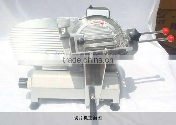 Shentop semi-auto slice machine 10 inch STBU003 meat slicing machine frozen meat slicer