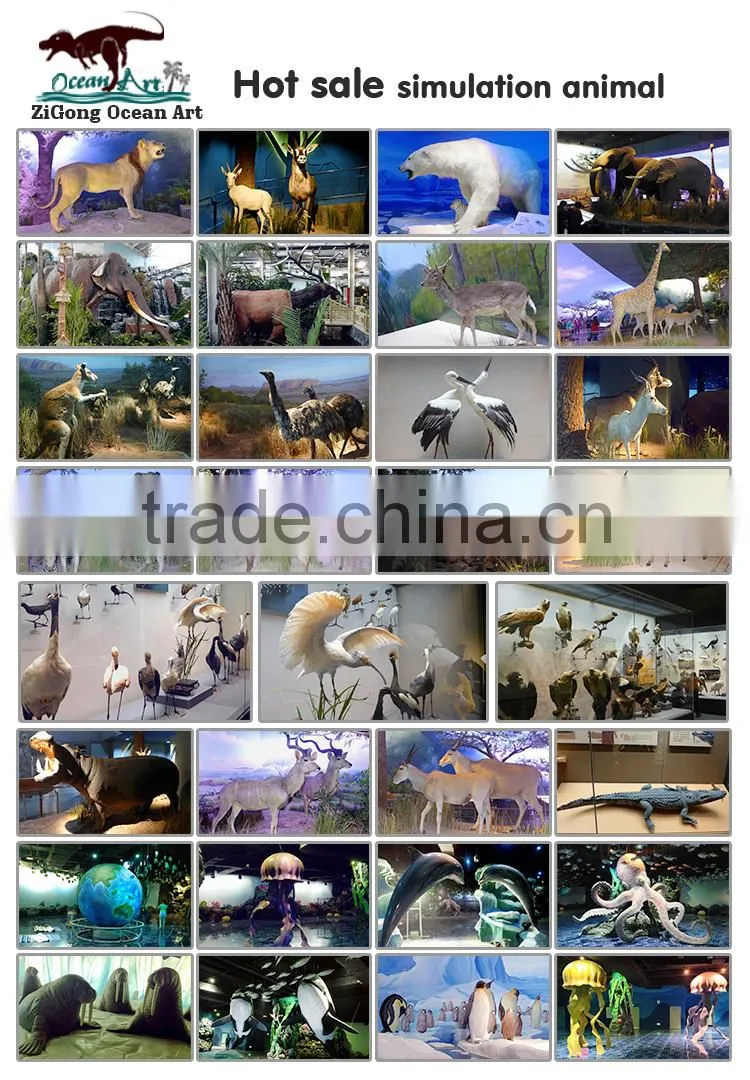 Customized life size animated polar bear