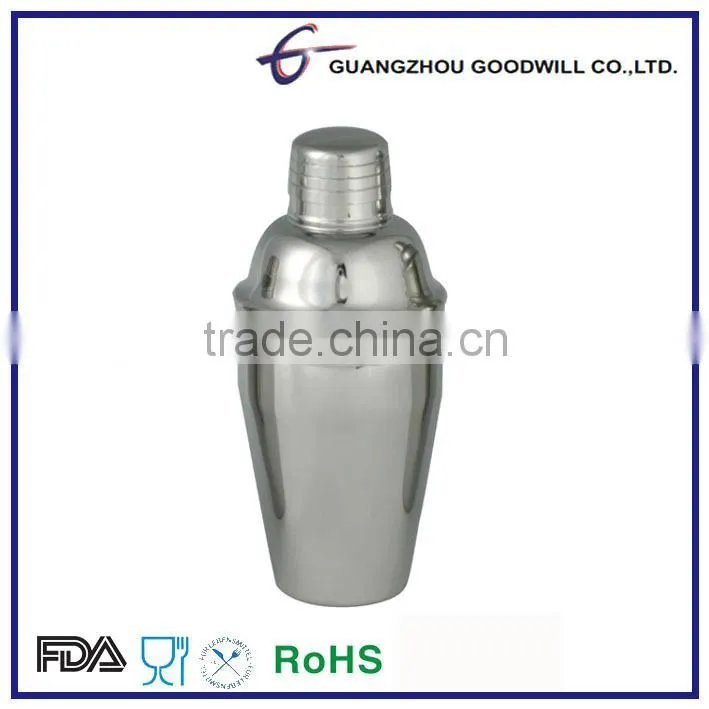 Shaker bottle for cocktail 350ml FDA /CE