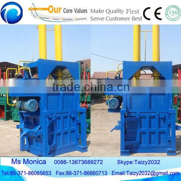 corn straw baler/steel scrap baler