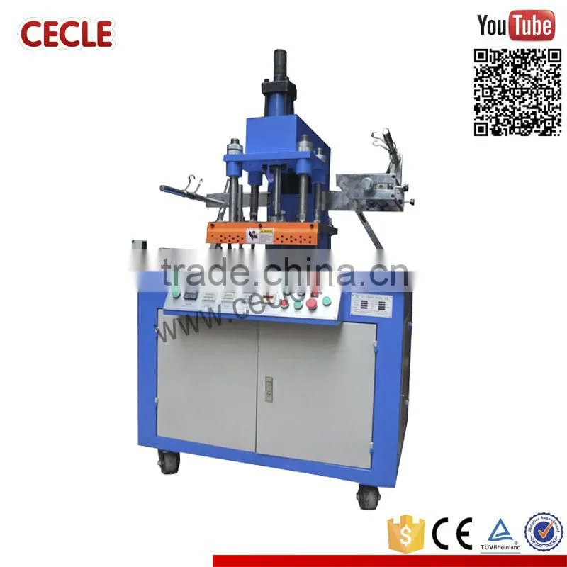 AGP-230 large size high pressure leather logo embossed hot stamping machine