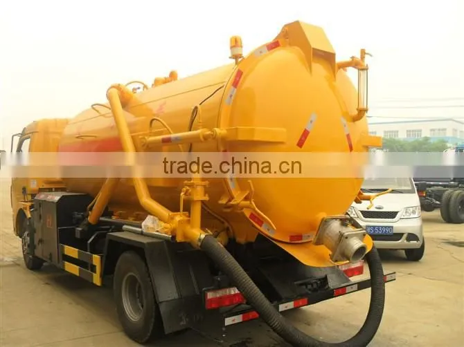 5 Cubic Meters Widely used sewage cleaning Sewage Suction truck/vehicle