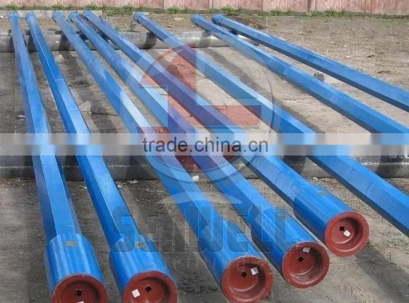 API square drill kelly / hexagonal kelly for well drilling