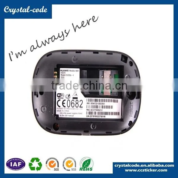 Customized holographic vinyl heat shrink battery label