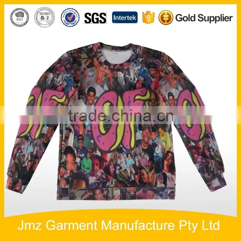 Customized sweatshirt wholesale sweatshirt full print sweatshirt