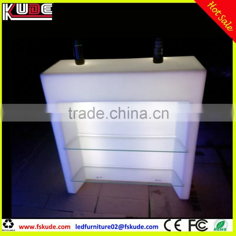 commercial LED bar counter design for nightclub