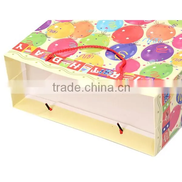 Colorful Birthday Gift Bag Paper Gift Bag