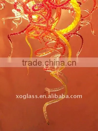 art glass sculpture chandelier lighting xo-2010623 light fixtures