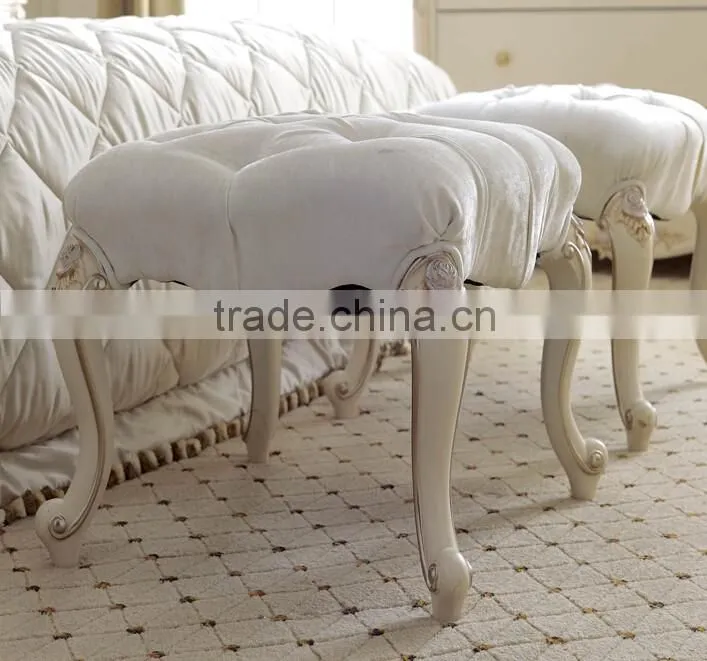European classical Antique cheap bedroom beds set Bed Bedside table Wardrobe Dressing table Commode