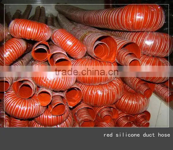 silicone coated fiberglass fabric air duct