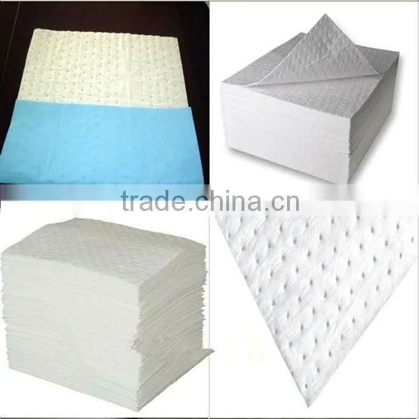 spill control high absorbency oil spill pad
