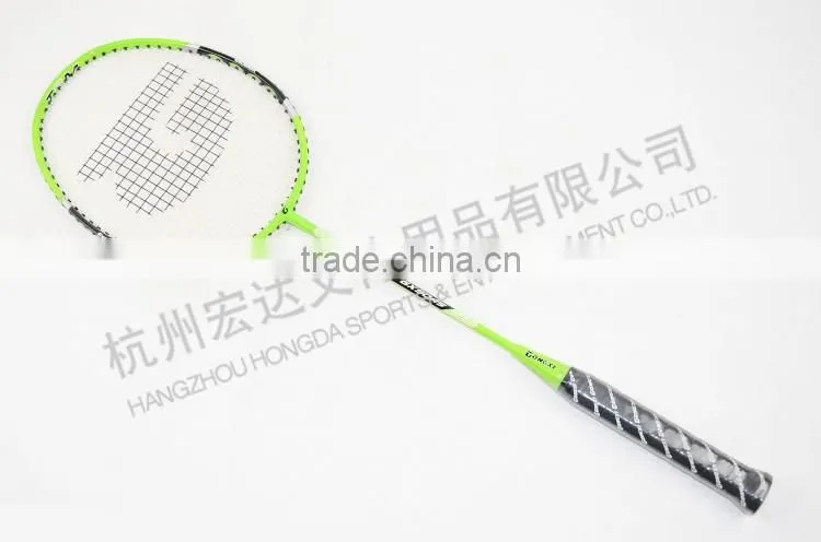 GX-9045 good design aluminium&carbon badminton racket wholesale/nano power badminton racket