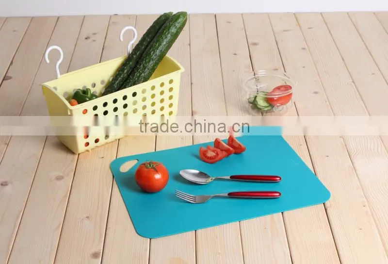 plastic chopping mat/flexible cutting board