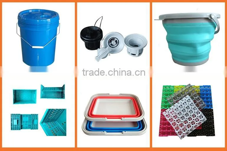 Popular sale PP material multifunction paint usage 5 gallon 20L plastic bucket with spout