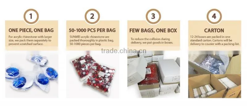 Plastic lead free decorative glass stones fabric rhinestone rhinestone crystal iron on motifs with high quality