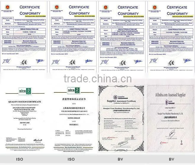 YX1000 Popular automatic cake making machine price plant of China food machine