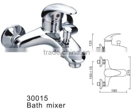 European bath and shower faucet