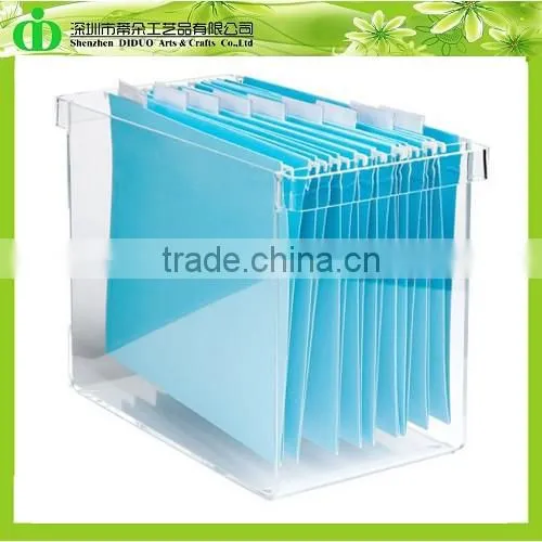 DDX-0193 Trade Assurance Clear Acrylic File Box