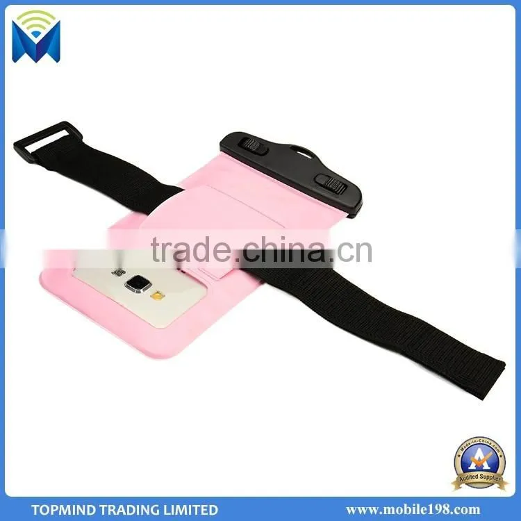 Wholesale mobile phone waterproog bag for swimming with lanyard
