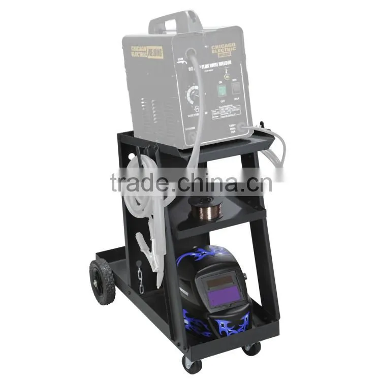 Welder welding cart plasma cutter MIG TIG ARC universal storage for tanks new