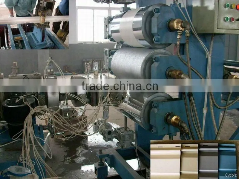 PVC plastic profile making machine/plastic making machine