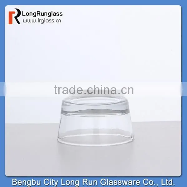 LongRun 2015 simple design Glass Candle Holders For wedding centrepiece wholesale
