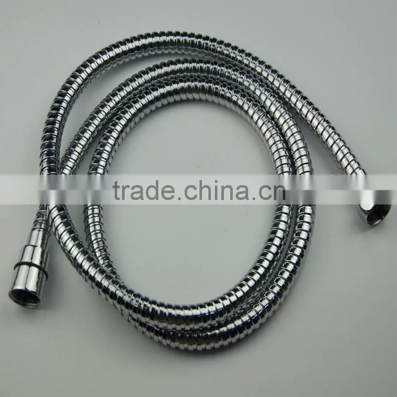 High quality stainless steel double locks anti-twist shower hose