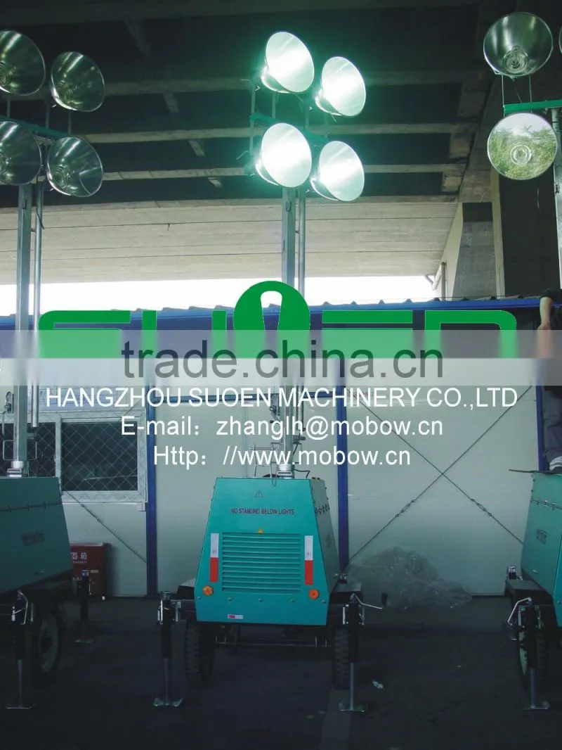 ballon light tower Solar panel light tower telescopic light tower LED rechargeable light tower