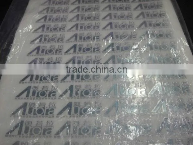 Custom 3d logo metal sticker