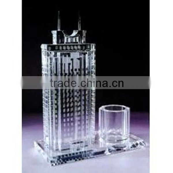 fashionable k9 crystal building for holiday gift