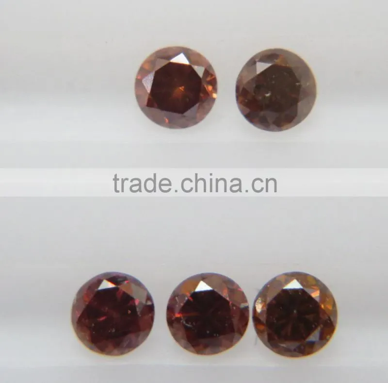 2-2.5mm 1ct Lot SI Clarity F Color Natural Loose Brilliant Cut Diamond Non-treated