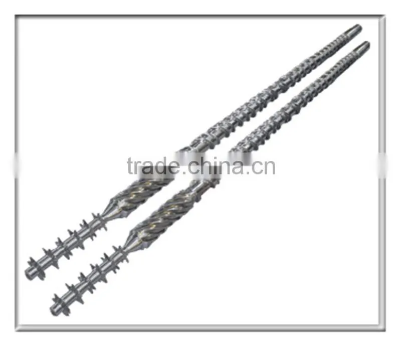 Single screw and barrel for single extruder