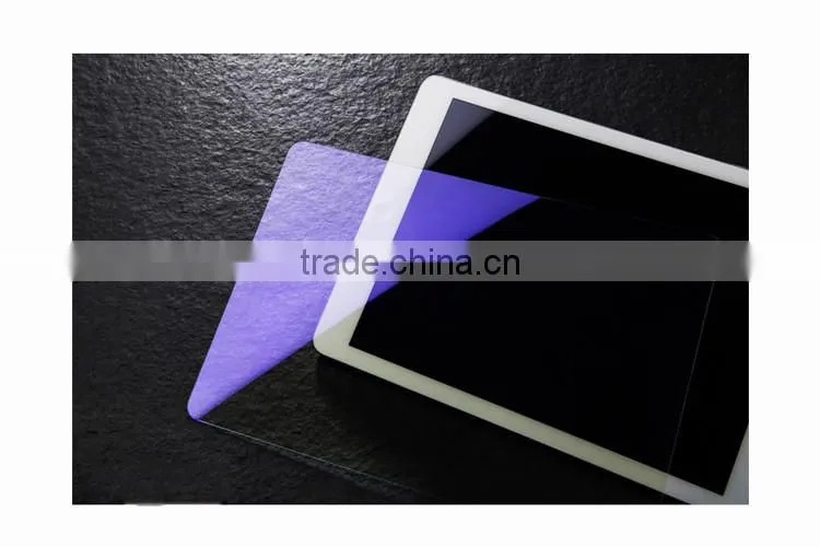 Custom 9h anti blue light tempered glass screen protector for ipad Air 2