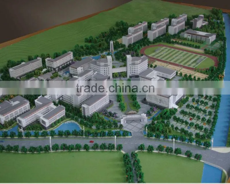 University Planning Project Building Model scale in 1/750 from China supplier