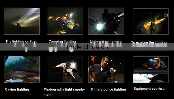 Waterproof Outdoor Camping led head lamp / hiway headlamp / cree led headlamp