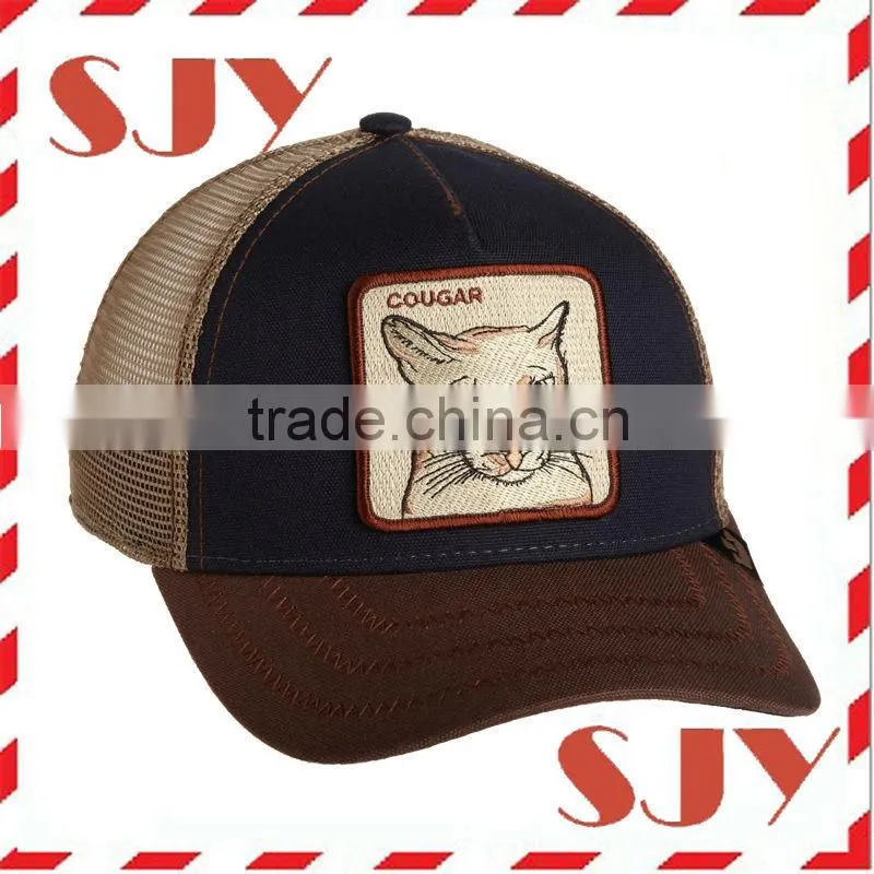 flat brim fitted embroidery snapback custom cap