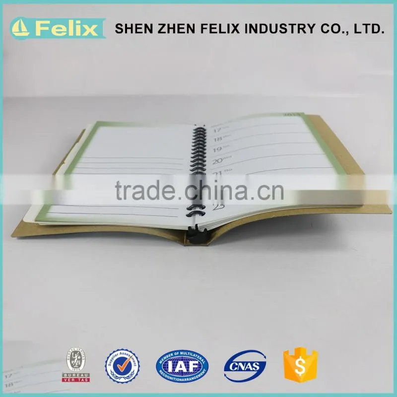 Good quality factory price custom spiral notebook