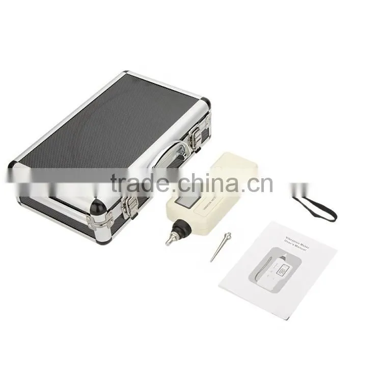 Vibration Meter Digital Vibration Sensor Meter Tester Vibrometer Analyzer Acceleration GM63A