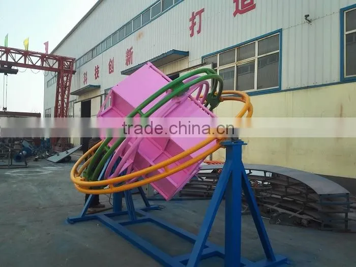 Kermis Human Gyroscope Trailer Mounted Small Amusement Rides