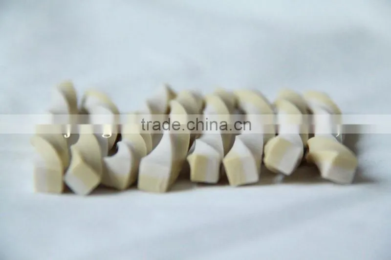 dog treats (dog treat two-tone squared twisted stick)