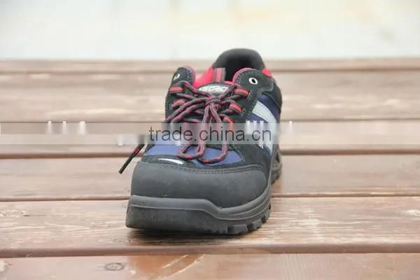 safety shoes type and genuine leather upper material safety boot