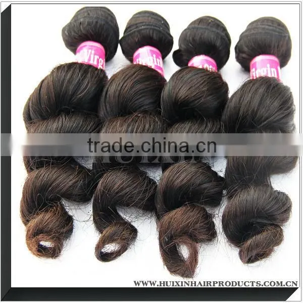 Cheap 5a grade 100% human loose wave Virgin Peruvian Hair weaving