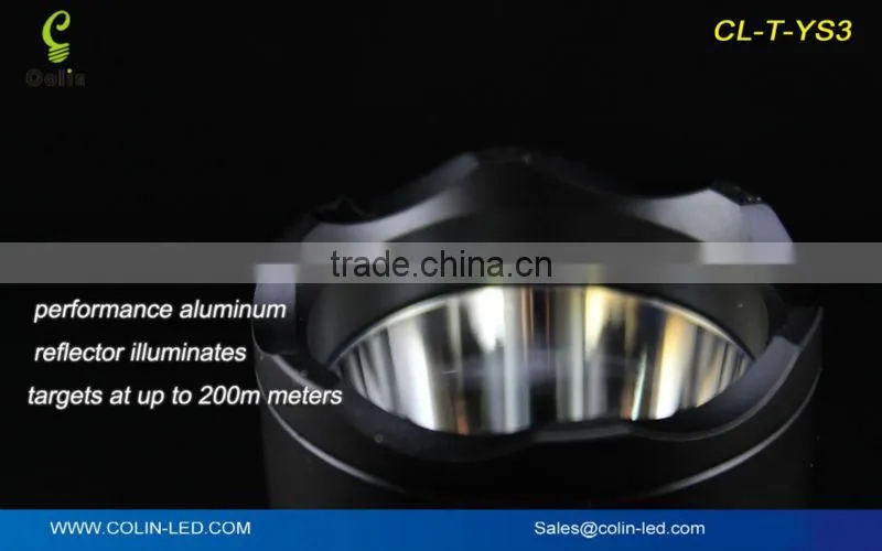 high power rechargeable LED flashlight