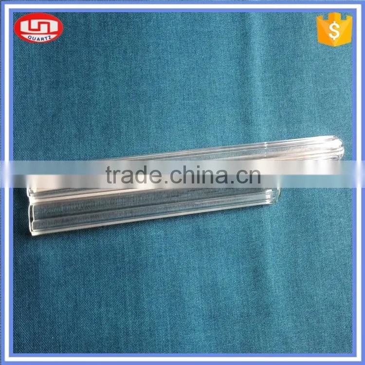 high quality plum blossom high borosilicate glass tube