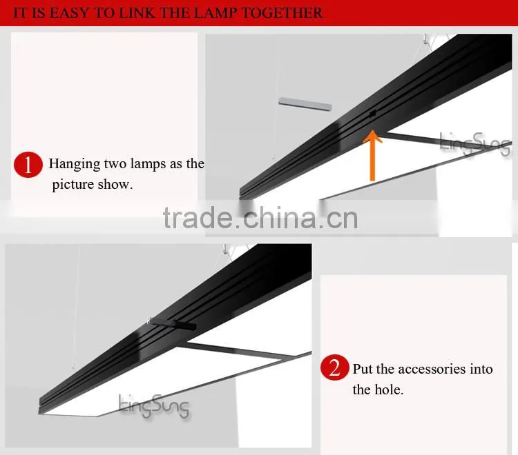 Hot Sale! office ceiling led indirect light JS-6023A